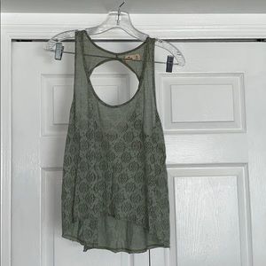 Light green tank top